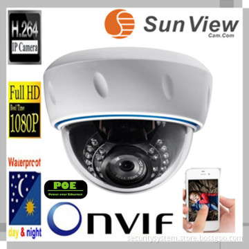 SunView SV-D2028VP-POE varifocal lens HD Day&Night IR H.264 IR Dome Security surveillance IP camera